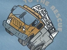 Name It sweatshirt spring lake med brandbil